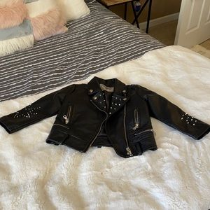 Faux leather jacket 4-5